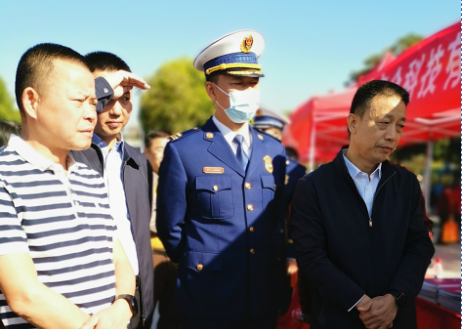 呼和浩特戚彬文体活动策划有限公司参加河源市 2021 年新《安全生产法》 宣传周